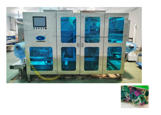 2800kg Load Capacity Detergent Pod Making Machine Full Automation Stainless Steel