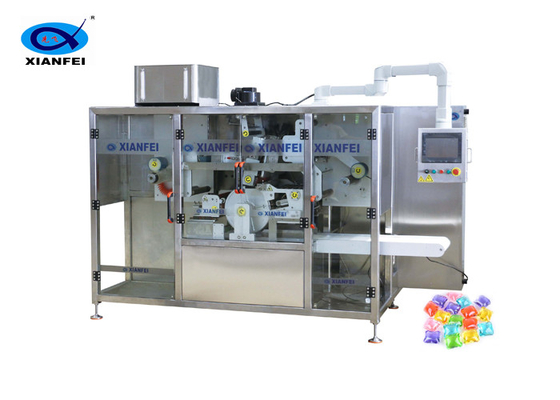 2800kg Capacity PLC Control Detergent Pod Making Machine 500-1500 Pods/Min
