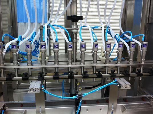 Touch Inline Bottle Filling Machine 2000ml Inline Bottle Filler