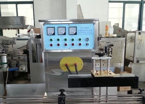 Electromagnetic Induction Foil Capping Machine 3Kw Aluminium Sealing Machine