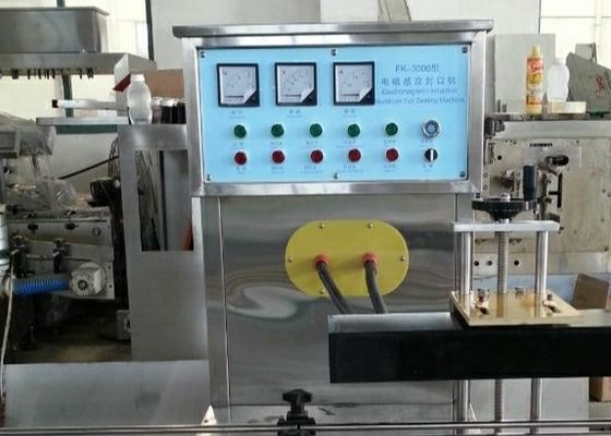 Round Aluminum Foil Induction Sealing Machine Packaging 3Kw