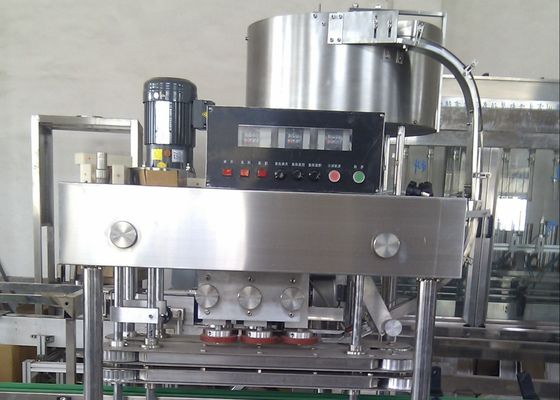 1.8KW Plastic Cap Machine 2100mm Bottle Screw Capping Machine