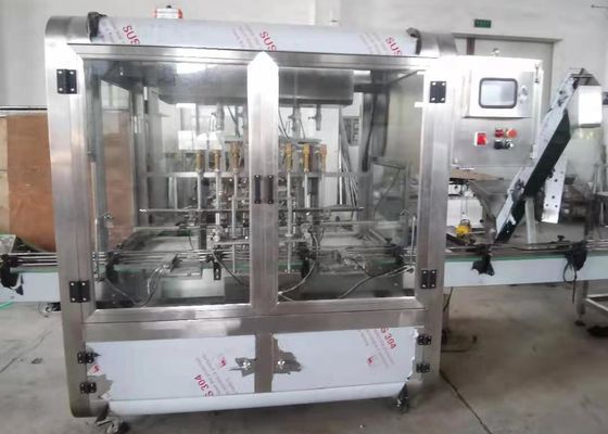 Silver Grey 2000mL Water Bottling Machine SUS316L Shampoo Filling Machine