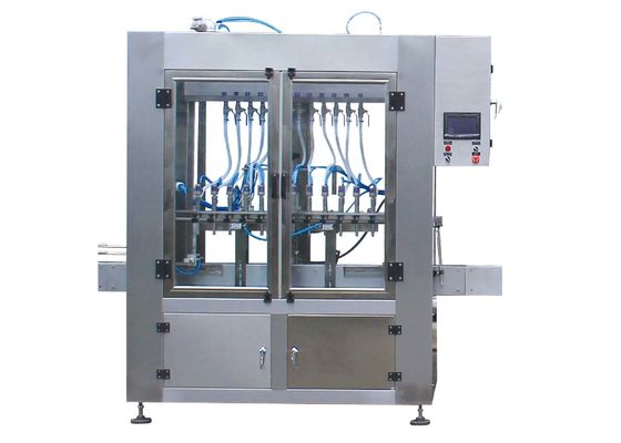 1.0KW Inline Bottle Filling Machine 2200mm Automatic Liquid Filling Machine