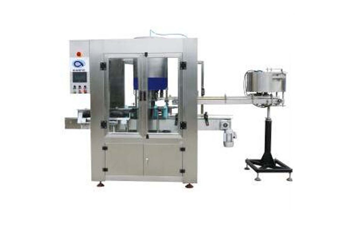 Food Inline Capping Machine Plastic Bottle 100mm Rotary Capper Machine