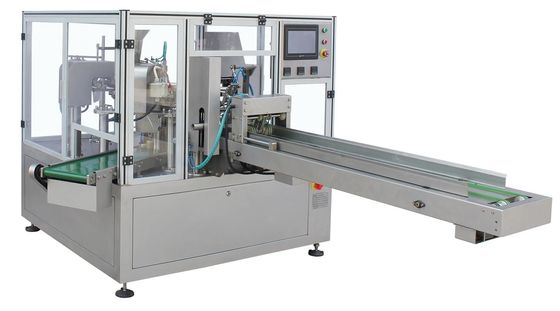 300mm Rotary Packing Machine 1500g Fully Automatic Stand Up Pouch Packing Machine