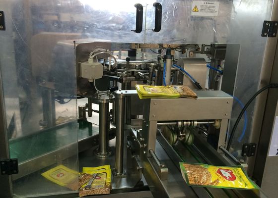 Bag 1000ml Rotary Packing Machine 5KW Rotary Stand Up Pouch Packing Machine