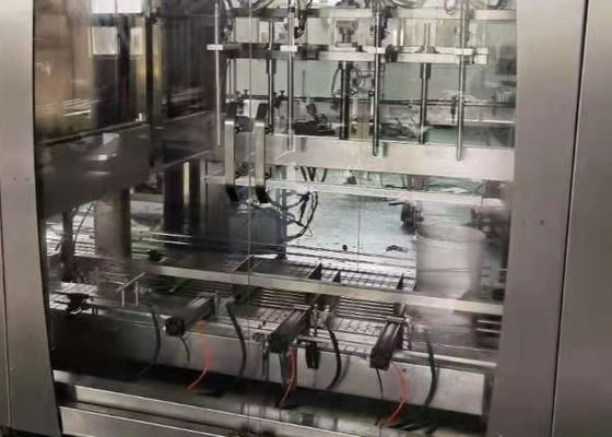 Silver Gray 260mm Edible Oil Filling Machine 50L Water Bottle Filling Machine